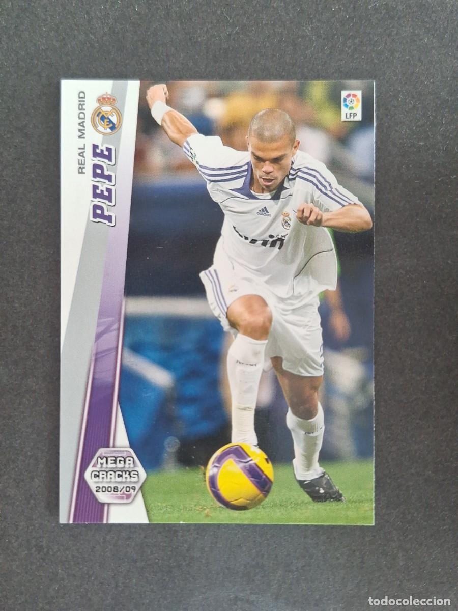 Football Stickers: L2 PEPE REAL MADRID 150 PANINI MEGACRACKS 2008 2009 08 09