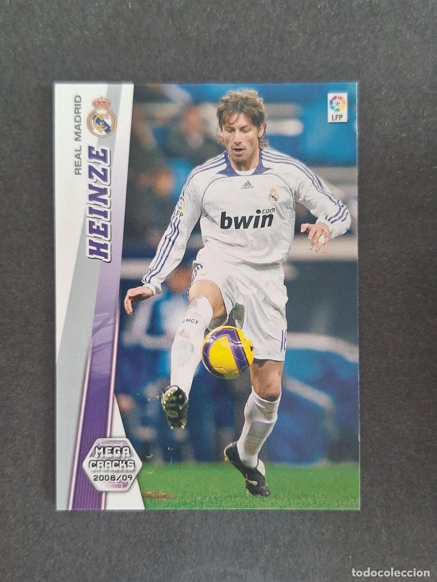 Football Stickers: L2 HEINZE REAL MADRID 151 PANINI MEGACRACKS 2008 2009 08 09