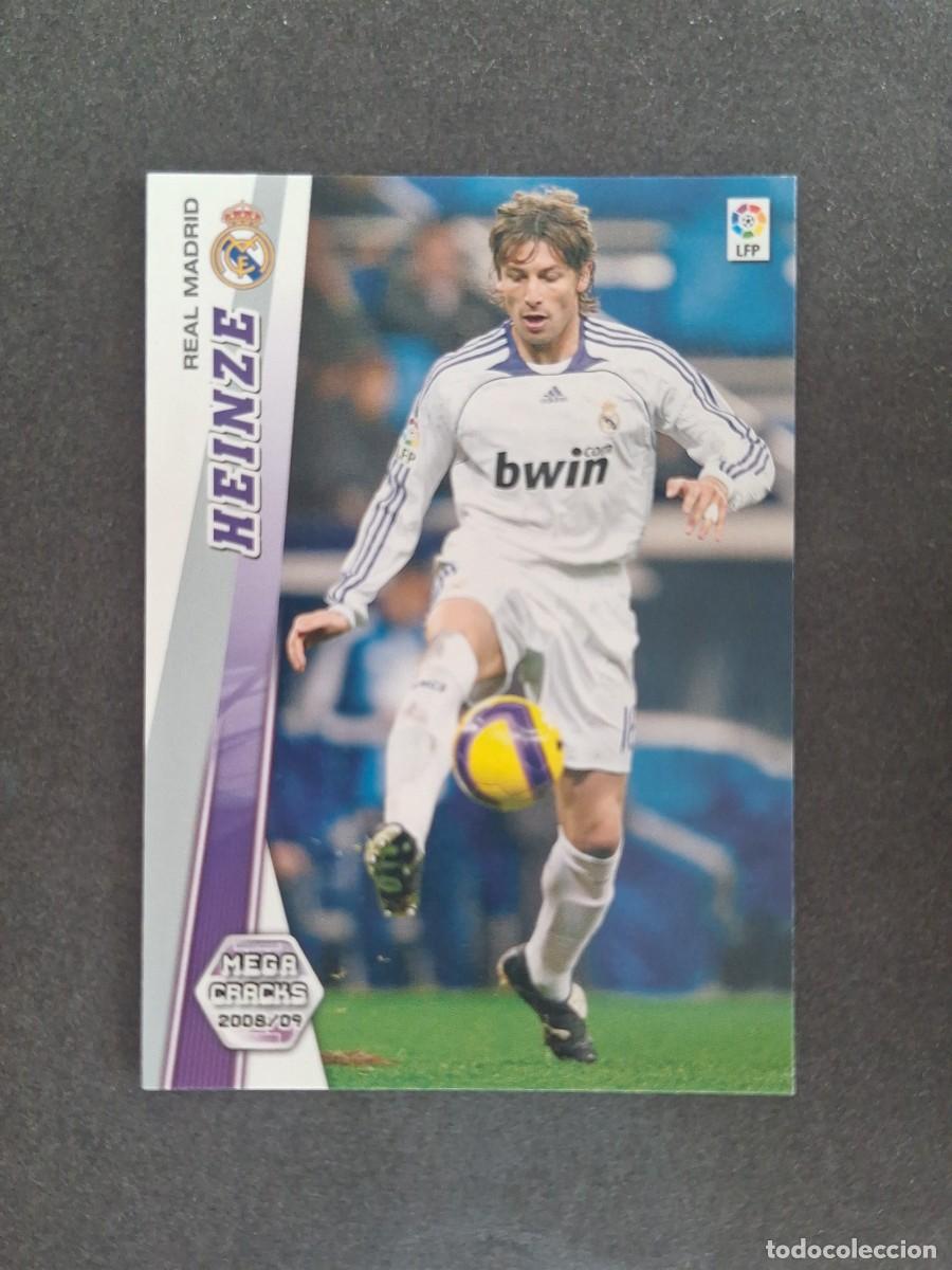 Football Stickers: L2 HEINZE REAL MADRID 151 PANINI MEGACRACKS 2008 2009 08 09