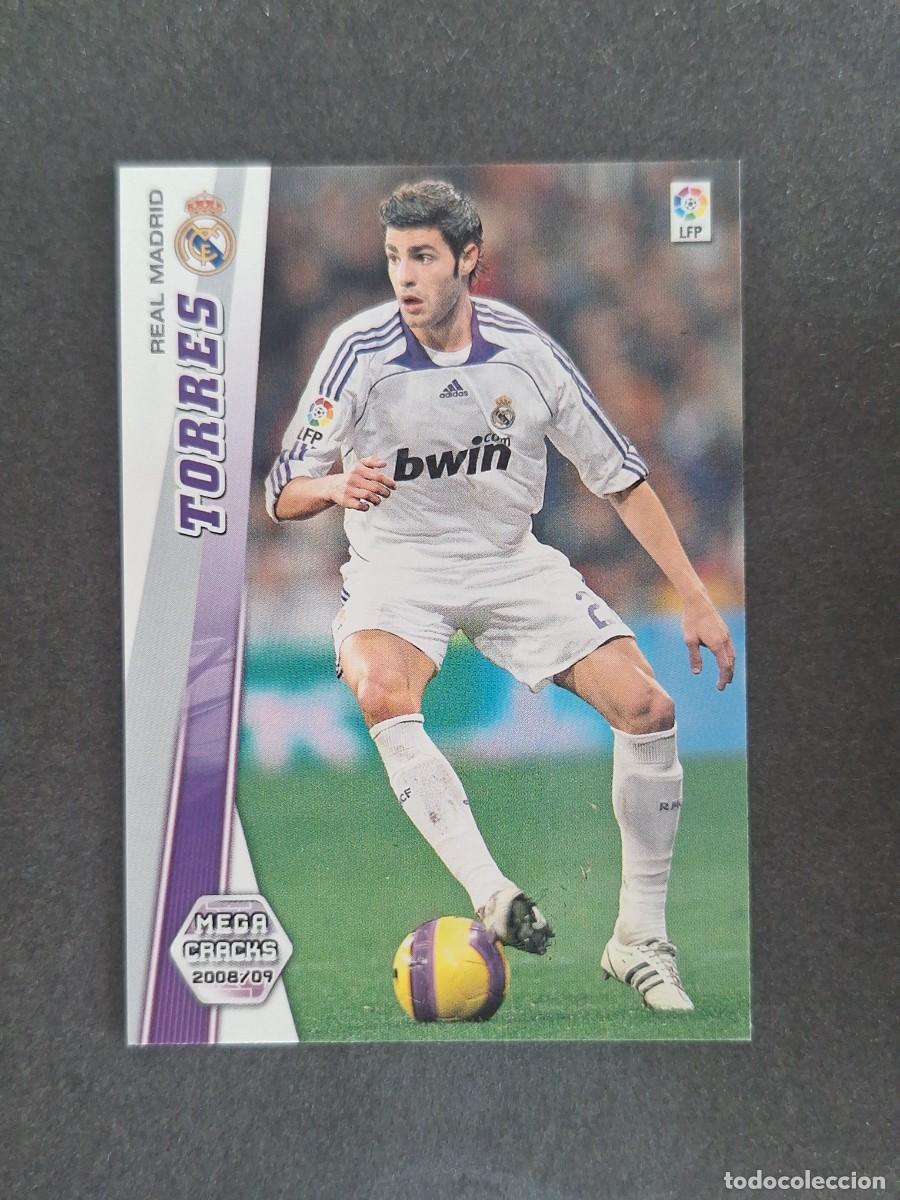 Fu&szlig;ball-Sticker: L2 TORRES REAL MADRID 153 PANINI MEGACRACKS 2008 2009 08 09