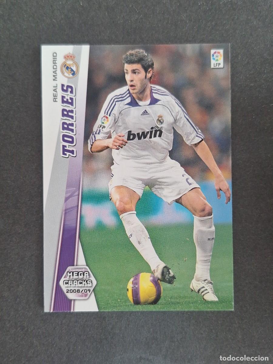 Figurine di Calcio: L2 TORRES REAL MADRID 153 PANINI MEGACRACKS 2008 2009 08 09