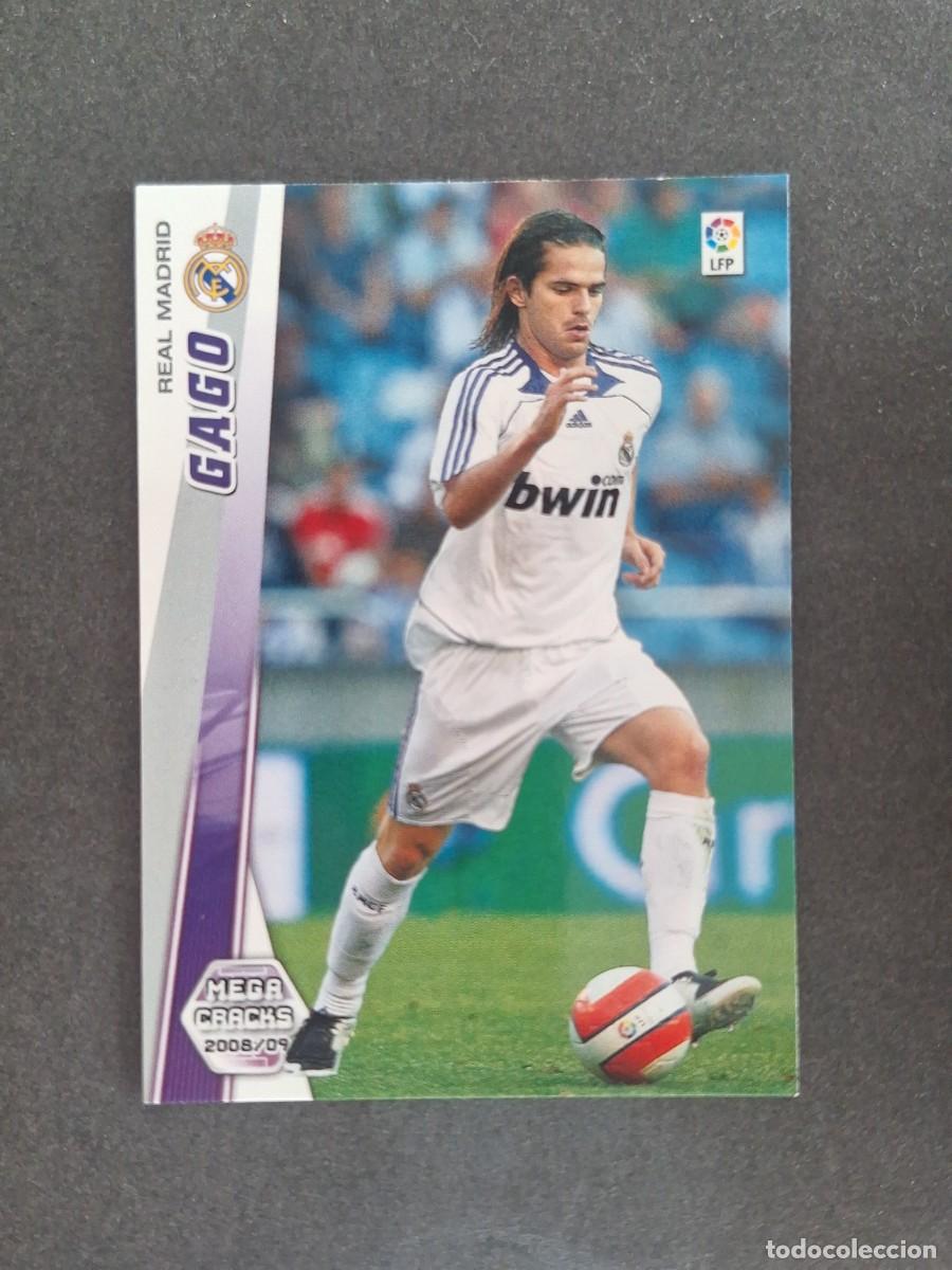 Fu&szlig;ball-Sticker: L2 GAGO REAL MADRID 154 PANINI MEGACRACKS 2008 2009 08 09