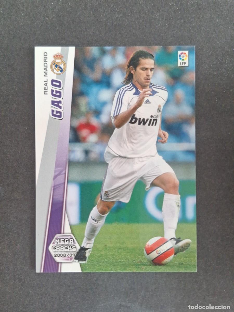 Fu&szlig;ball-Sticker: L2 GAGO REAL MADRID 154 PANINI MEGACRACKS 2008 2009 08 09