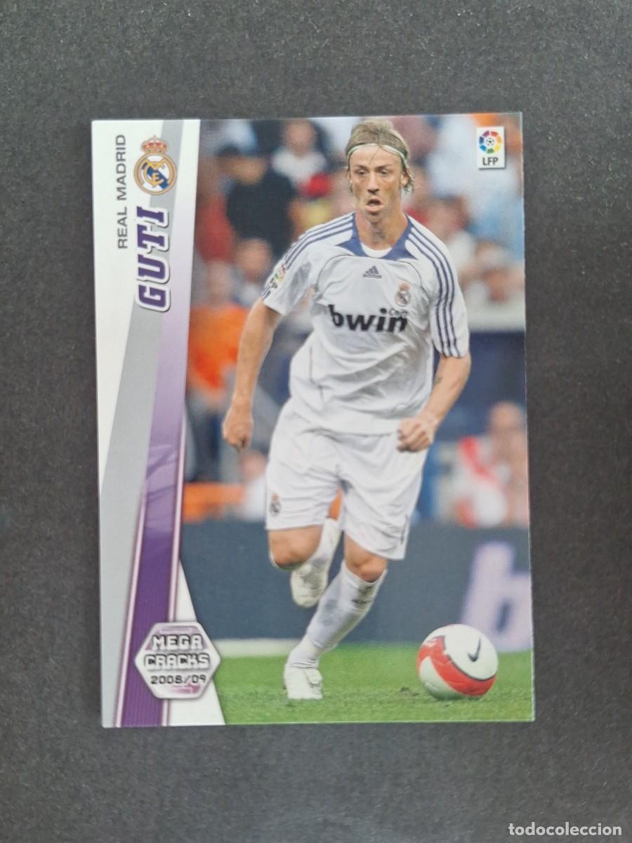 Fu&szlig;ball-Sticker: L2 GUTI REAL MADRID 155 PANINI MEGACRACKS 2008 2009 08 09