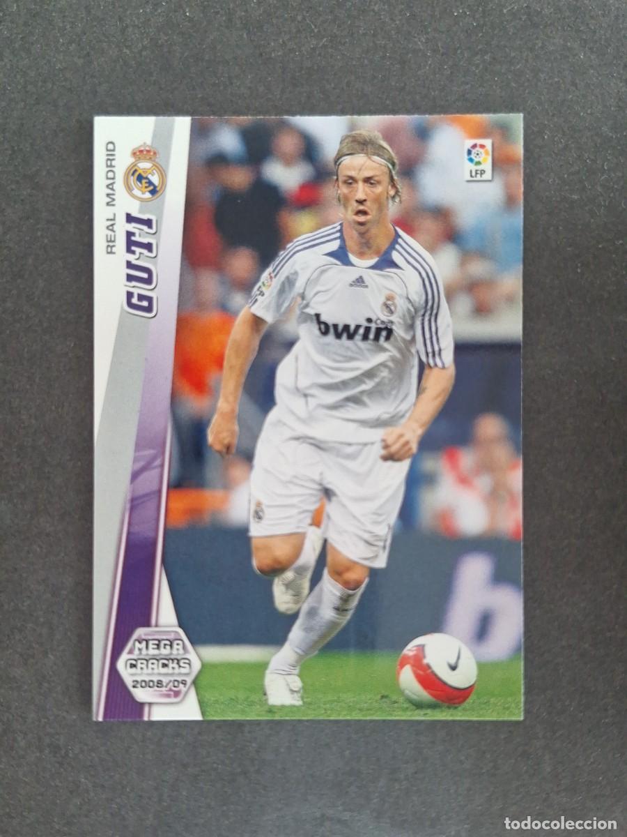Fu&szlig;ball-Sticker: L2 GUTI REAL MADRID 155 PANINI MEGACRACKS 2008 2009 08 09