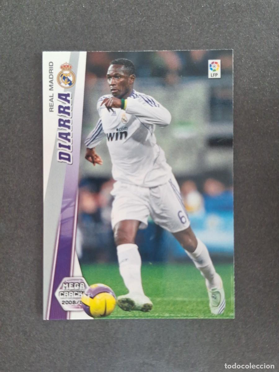 Fu&szlig;ball-Sticker: L2 DIARRA REAL MADRID 157 PANINI MEGACRACKS 2008 2009 08 09