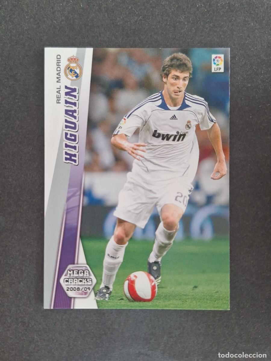 Fu&szlig;ball-Sticker: L2 HIGUAIN REAL MADRID 161 PANINI MEGACRACKS 2008 2009 08 09
