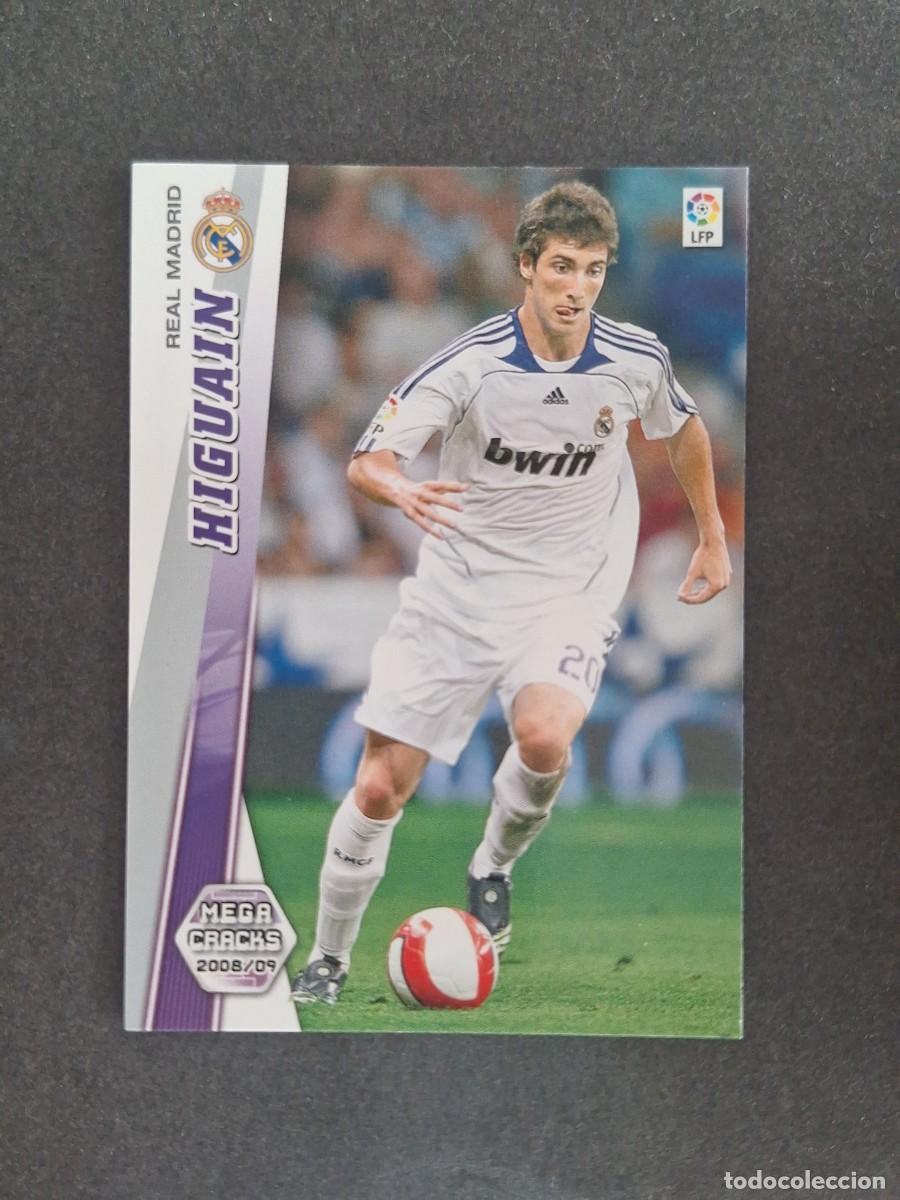 Fu&szlig;ball-Sticker: L2 HIGUAIN REAL MADRID 161 PANINI MEGACRACKS 2008 2009 08 09