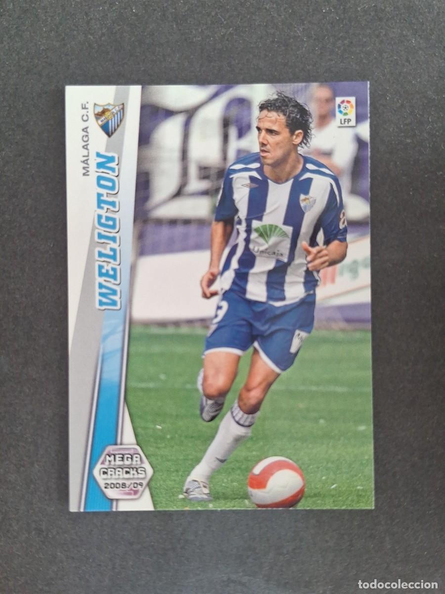 Fu&szlig;ball-Sticker: L2 WELIGTON MALAGA C. F. 166 PANINI MEGACRACKS 2008 2009 08 09