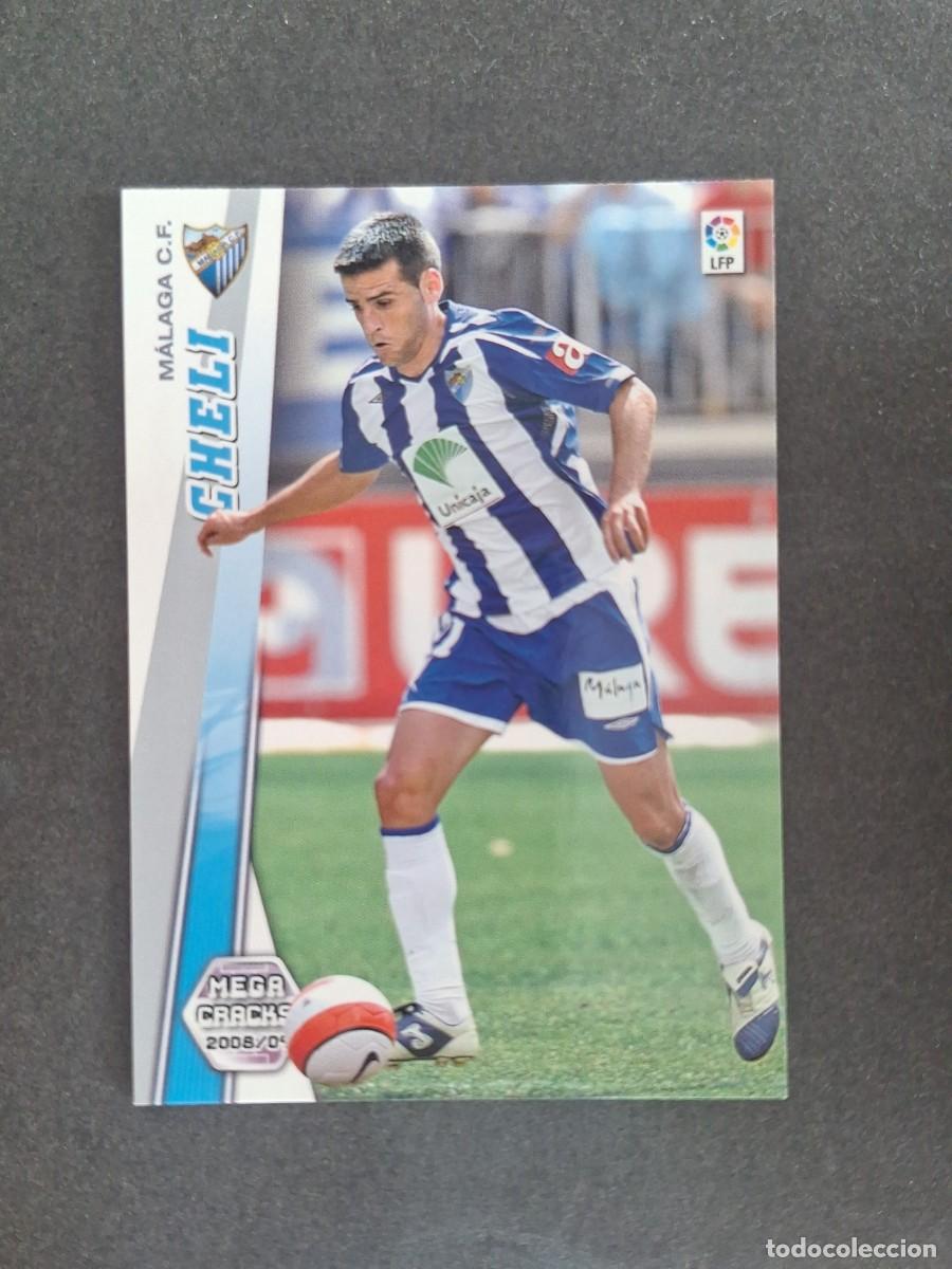Fu&szlig;ball-Sticker: L2 CHELI MALAGA C. F. 171 PANINI MEGACRACKS 2008 2009 08 09