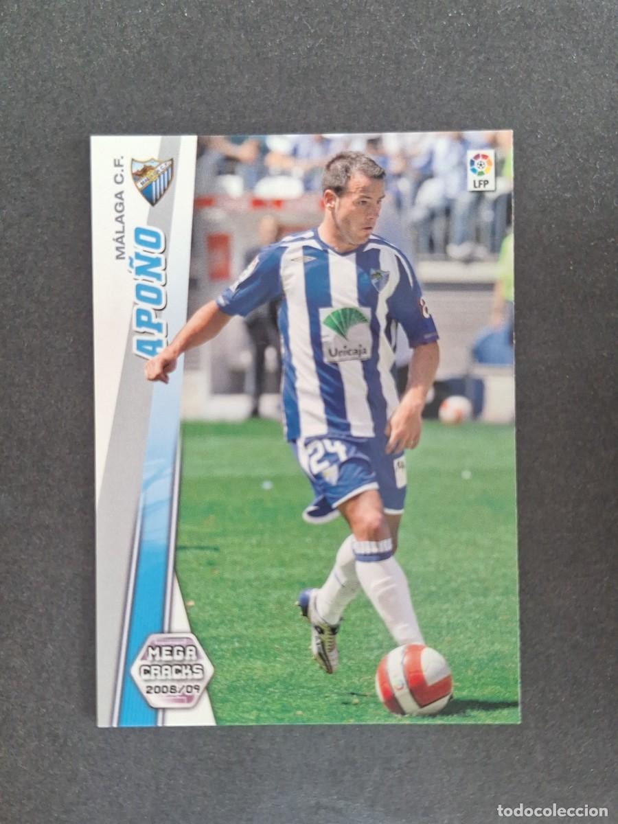 Fu&szlig;ball-Sticker: L2 APO&Ntilde;O MALAGA C. F. 173 PANINI MEGACRACKS 2008 2009 08 09