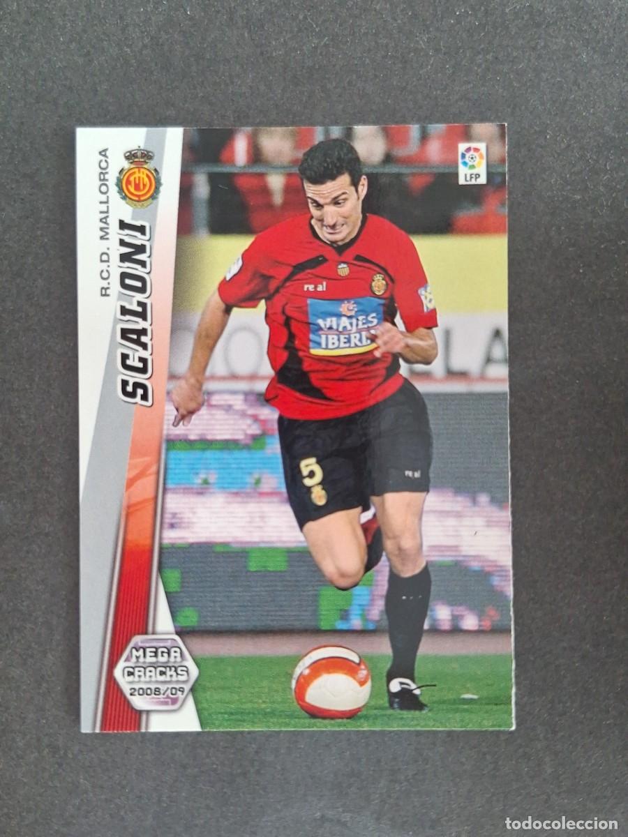 Cromos de f&uacute;tbol: L2 SCALONI R. C. D. MALLORCA 184 PANINI MEGACRACKS 2008 2009 08 09