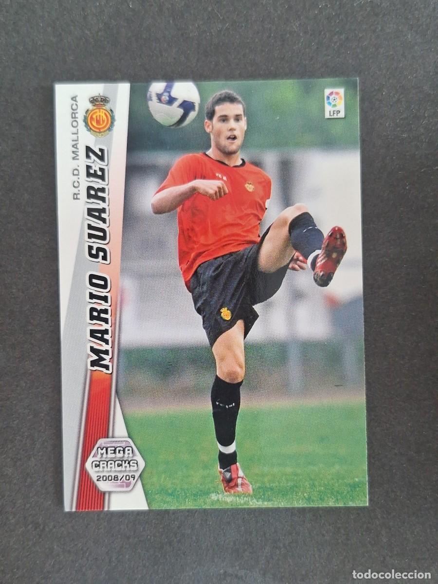 Cromos de f&uacute;tbol: L2 MARIO SUAREZ R. C. D. MALLORCA 189 PANINI MEGACRACKS 2008 2009 08 09