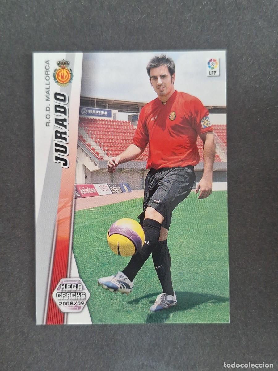 Cromos de f&uacute;tbol: L2 JURADO R. C. D. MALLORCA 194 PANINI MEGACRACKS 2008 2009 08 09