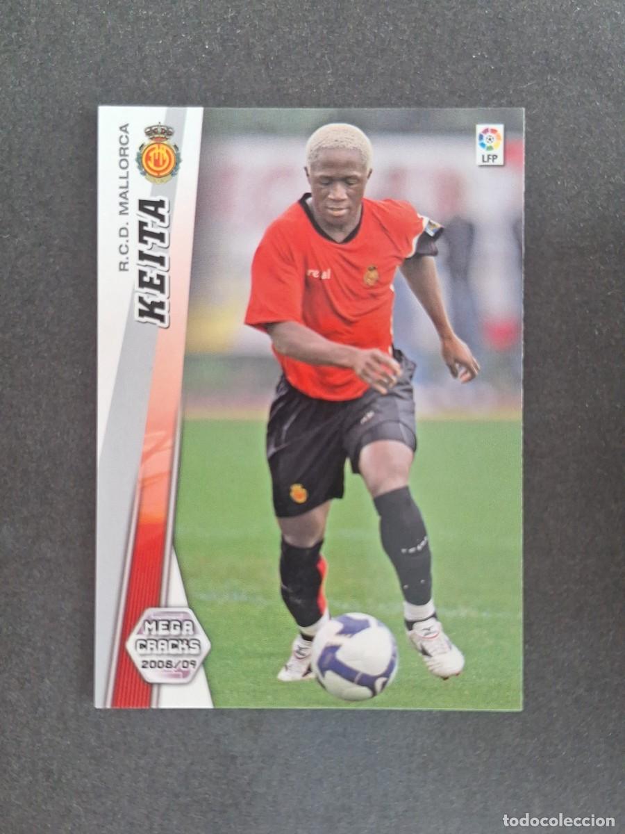 Cromos de f&uacute;tbol: L2 KEITA R. C. D. MALLORCA 198 PANINI MEGACRACKS 2008 2009 08 09