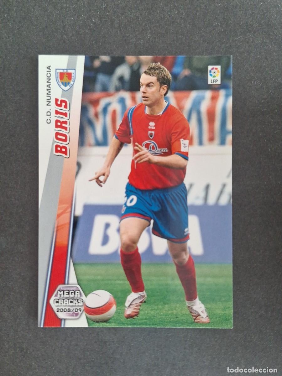 Cromos de f&uacute;tbol: L2 BORIS C. D. NUMANCIA 203 PANINI MEGACRACKS 2008 2009 08 09