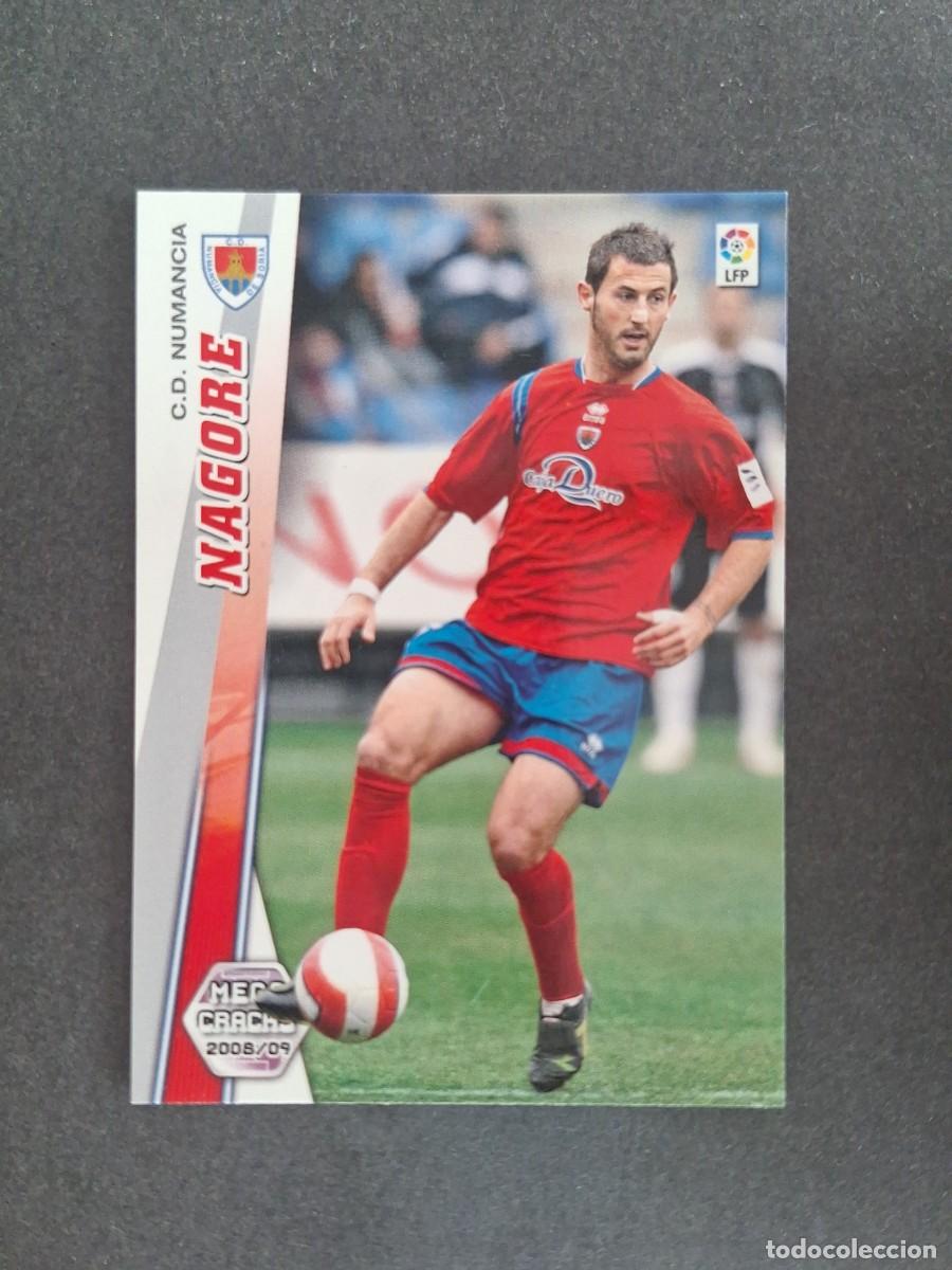 Cromos de f&uacute;tbol: L2 NAGORE C. D. NUMANCIA 207 PANINI MEGACRACKS 2008 2009 08 09