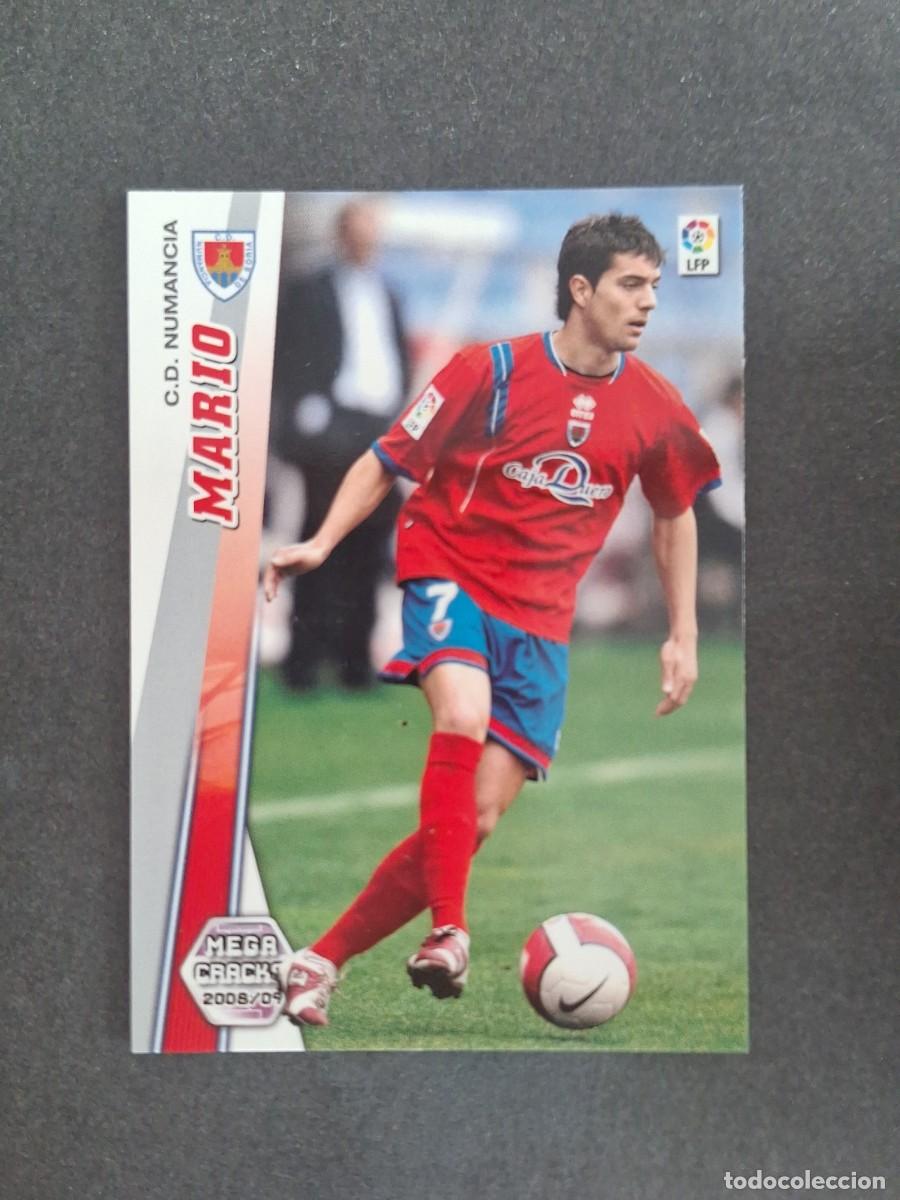 Cromos de f&uacute;tbol: L2 MARIO C. D. NUMANCIA 211 PANINI MEGACRACKS 2008 2009 08 09