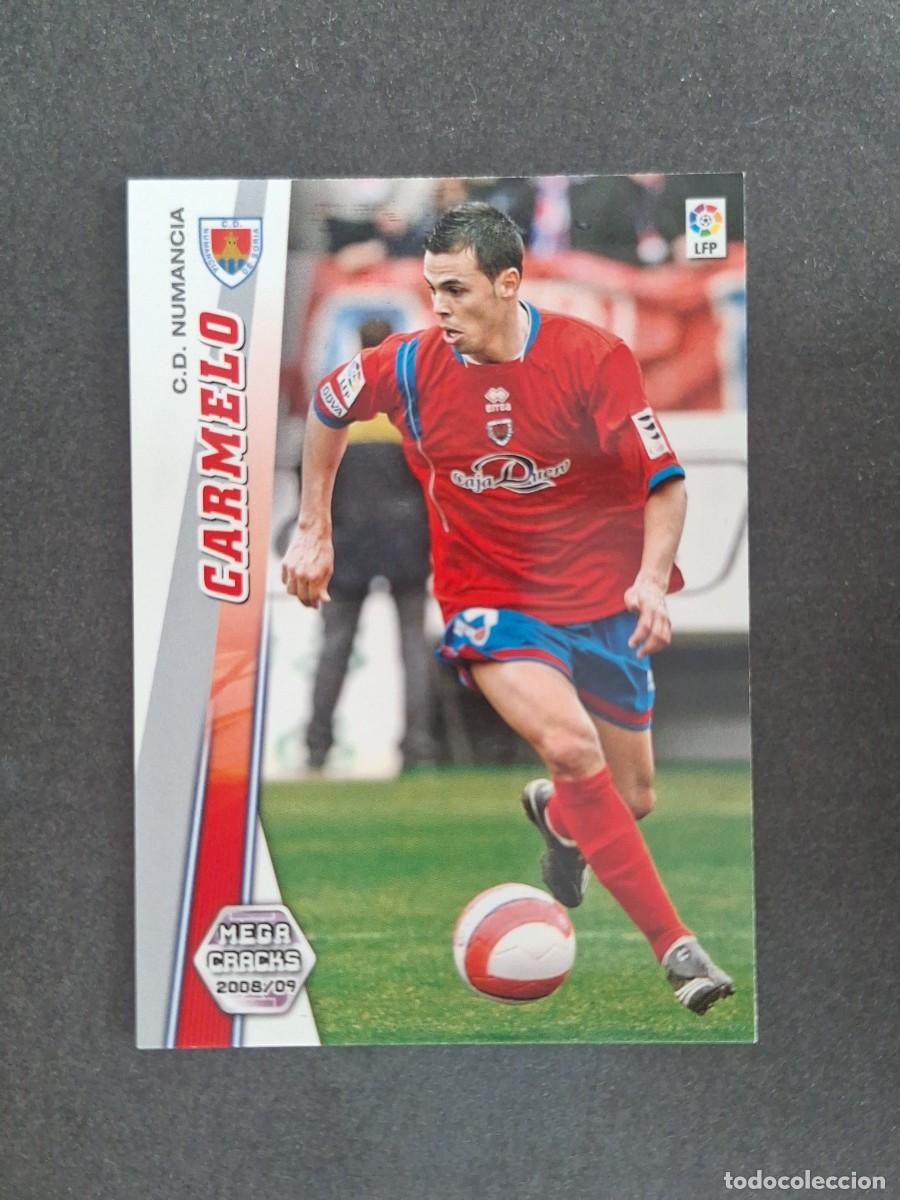 Cromos de f&uacute;tbol: L2 CARMELO C. D. NUMANCIA 212 PANINI MEGACRACKS 2008 2009 08 09
