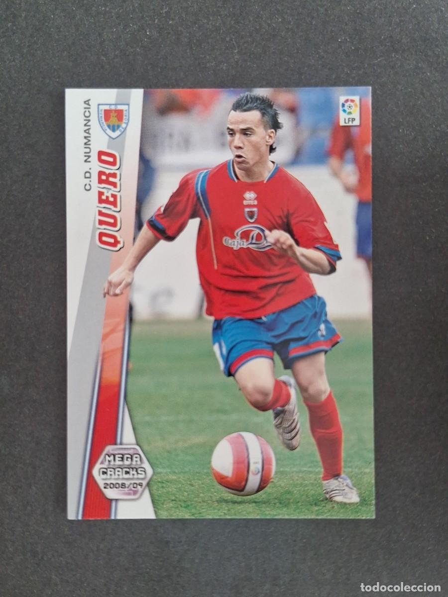 Cromos de f&uacute;tbol: L2 QUERO C. D. NUMANCIA 213 PANINI MEGACRACKS 2008 2009 08 09