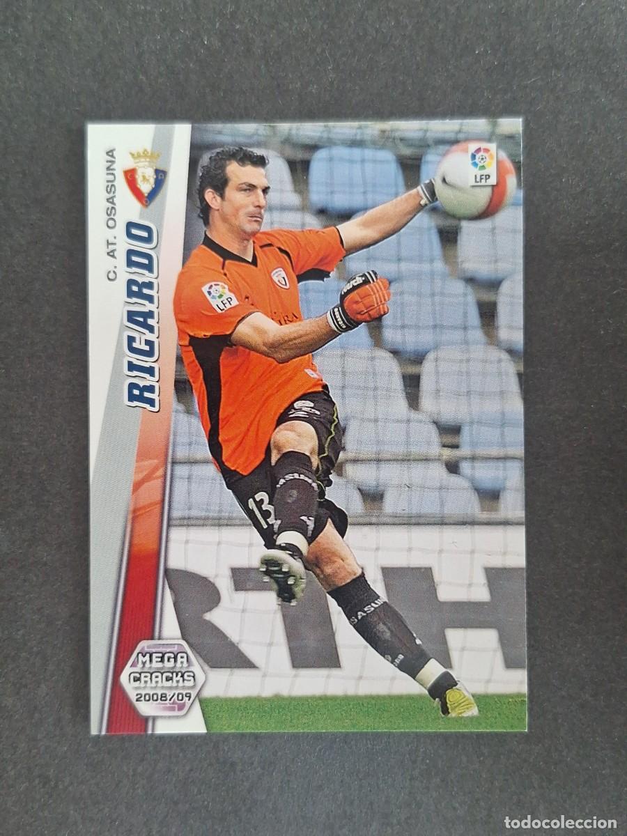Cromos de f&uacute;tbol: L2 RICARDO C. A. OSASUNA 218 PANINI MEGACRACKS 2008 2009 08 09