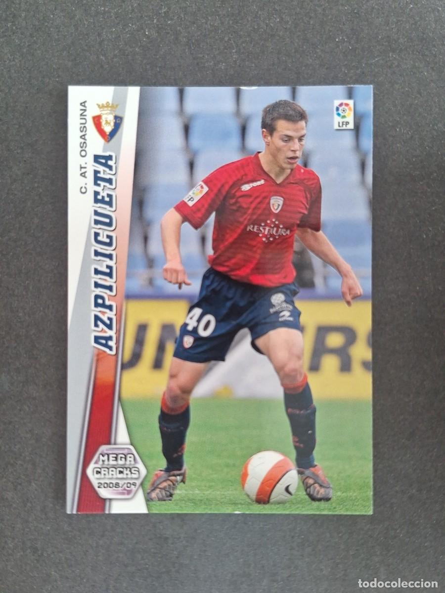 Cromos de f&uacute;tbol: L2 AZPILICUETA C. A. OSASUNA 219 PANINI MEGACRACKS 2008 2009 08 09