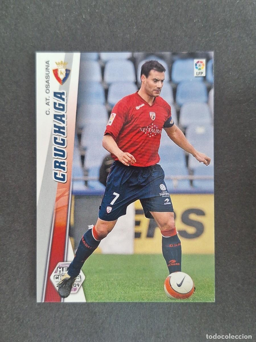 Cromos de f&uacute;tbol: L2 CRUCHAGA C. A. OSASUNA 221 PANINI MEGACRACKS 2008 2009 08 09