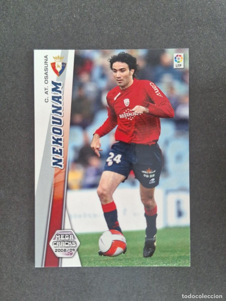 Cromos de f&uacute;tbol: L2 NEKOUNAM C. A. OSASUNA 225 PANINI MEGACRACKS 2008 2009 08 09