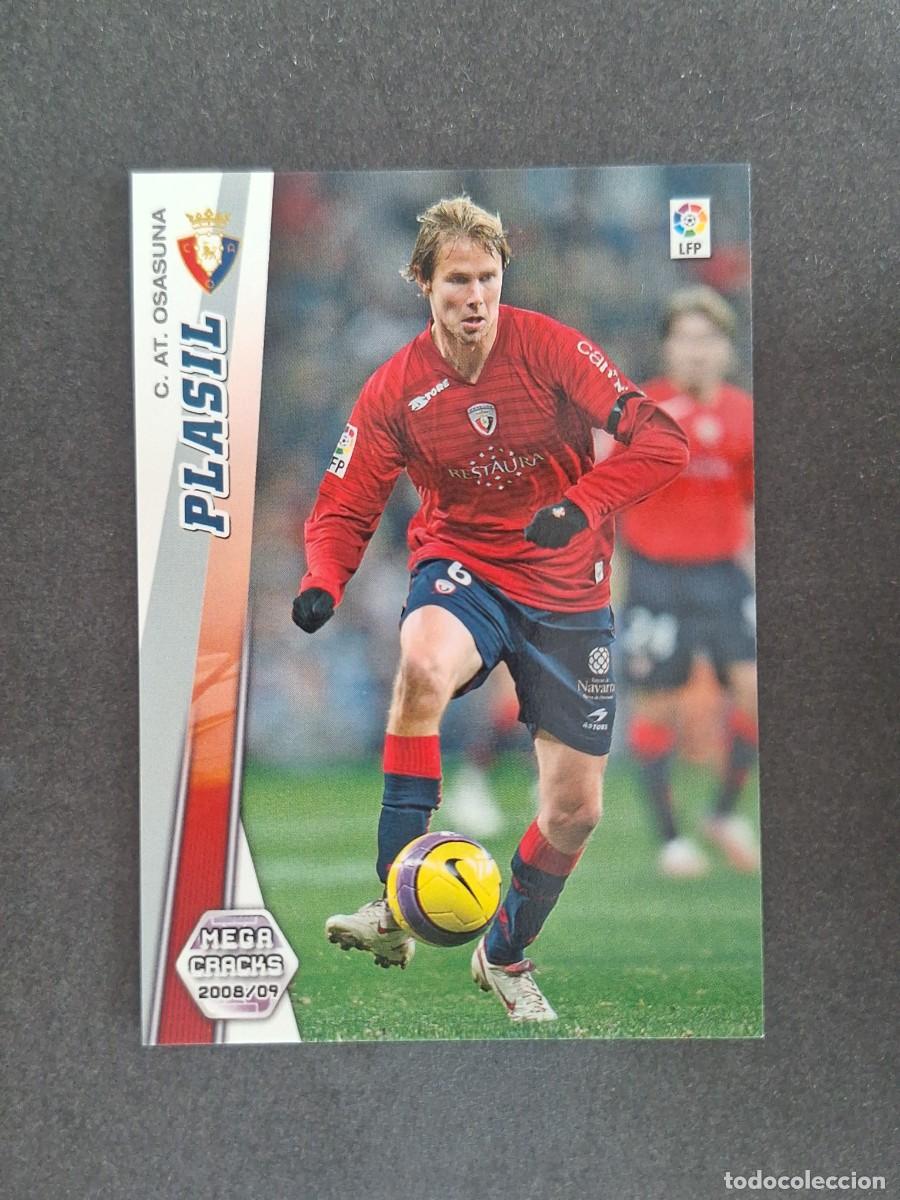 Cromos de f&uacute;tbol: L2 PLASIL C. A. OSASUNA 228 PANINI MEGACRACKS 2008 2009 08 09