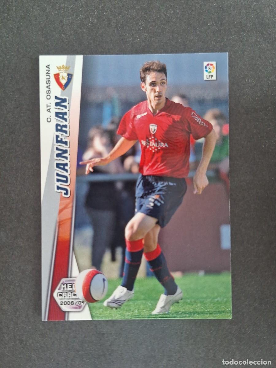 Cromos de f&uacute;tbol: L2 JUANFRAN C. A. OSASUNA 229 PANINI MEGACRACKS 2008 2009 08 09