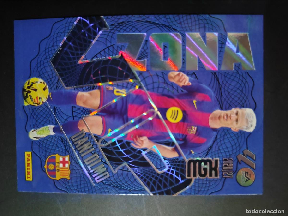 Cromos de f&uacute;tbol: TERCERA EDICION MEGACRACKS 26/27 3&ordf; EDICION CARD ZONA VIP OLMO FC BARCELONA # 522
