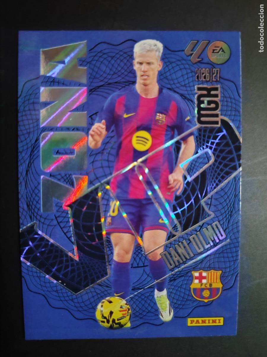 Cromos de f&uacute;tbol: TERCERA EDICION MEGACRACKS 26/27 3&ordf; EDICION CARD ZONA VIP OLMO FC BARCELONA # 522
