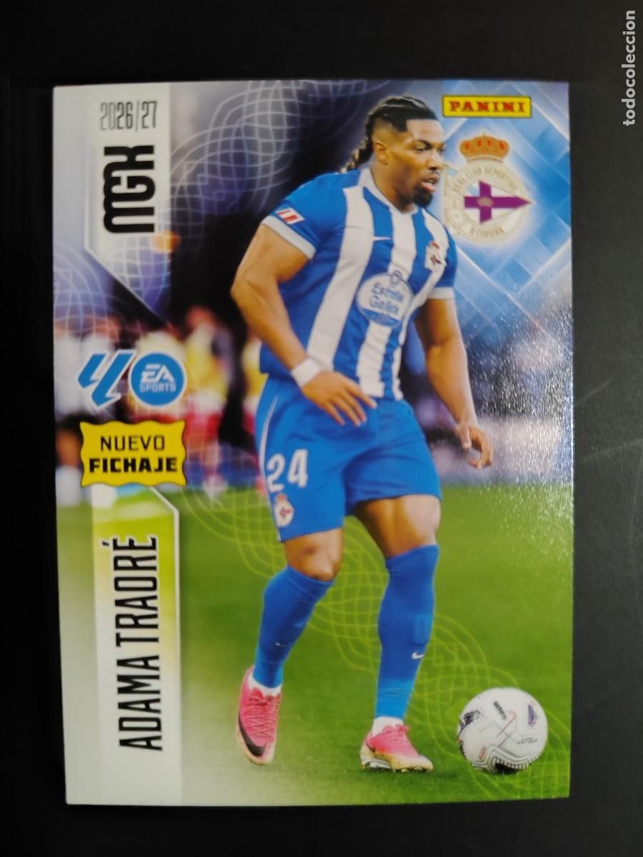 Cromos de f&uacute;tbol: TERCERA EDICION MEGACRACKS 26/27 3&ordf; EDICION CARD N. FICHAJE ADAMA TRAORE DEPORTIVO # 510