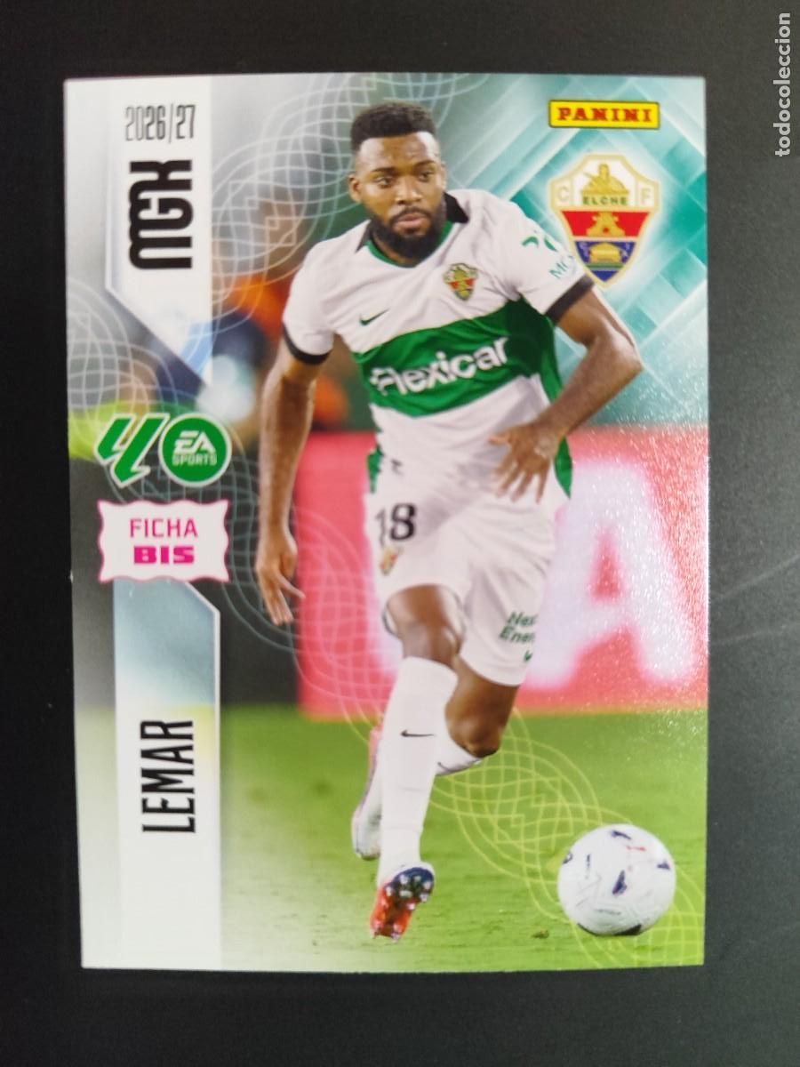Football Stickers: TERCERA EDICION MEGACRACKS 26/27 3&ordf; EDICION CARD FICHA BIS LEMAR ELCHE # 157BIS