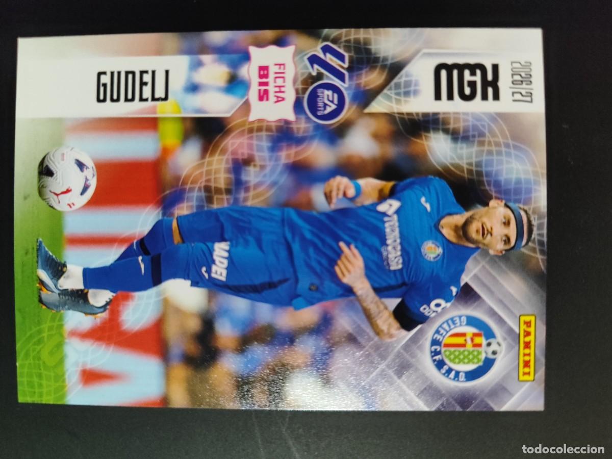 Cromos de f&uacute;tbol: TERCERA EDICION MEGACRACKS 26/27 3&ordf; EDICION CARD FICHA BIS GUDELJ GETAFE # 191BIS