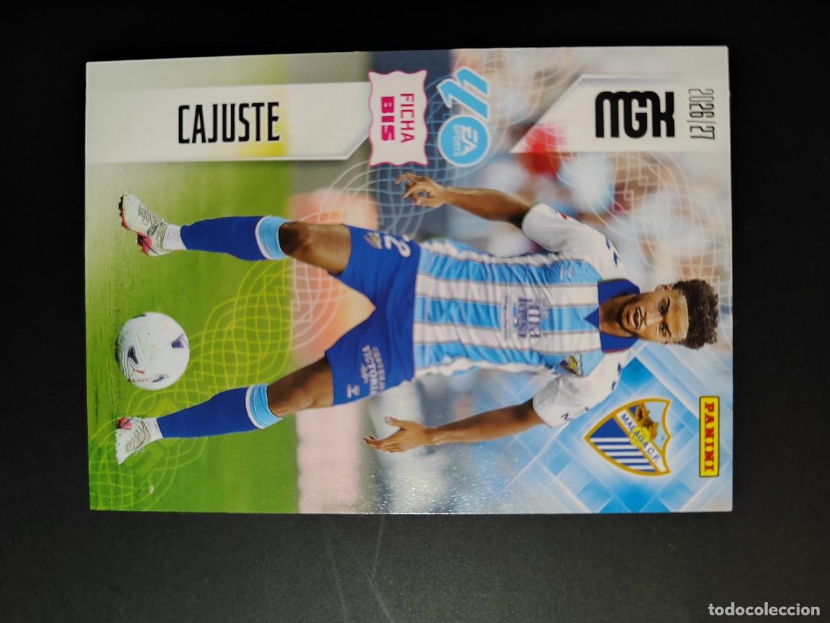 Cromos de f&uacute;tbol: TERCERA EDICION MEGACRACKS 26/27 3&ordf; EDICION CARD FICHA BIS CAJUSTE MALAGA # 245BIS