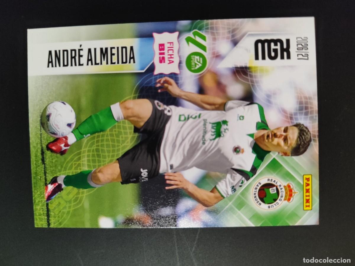 Cromos de f&uacute;tbol: TERCERA EDICION MEGACRACKS 26/27 3&ordf; EDICION CARD FICHA BIS ANDRE ALMEIDA RACING # 281BIS