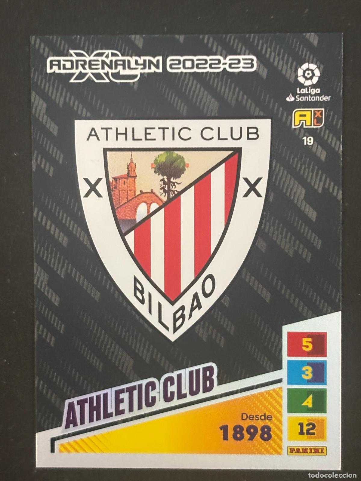 Cromos de Futebol: 19 ESCUDO AT BILBAO ADRENALYN XL LALIGA SANTANDER 22-23 2022-2023 PANINI