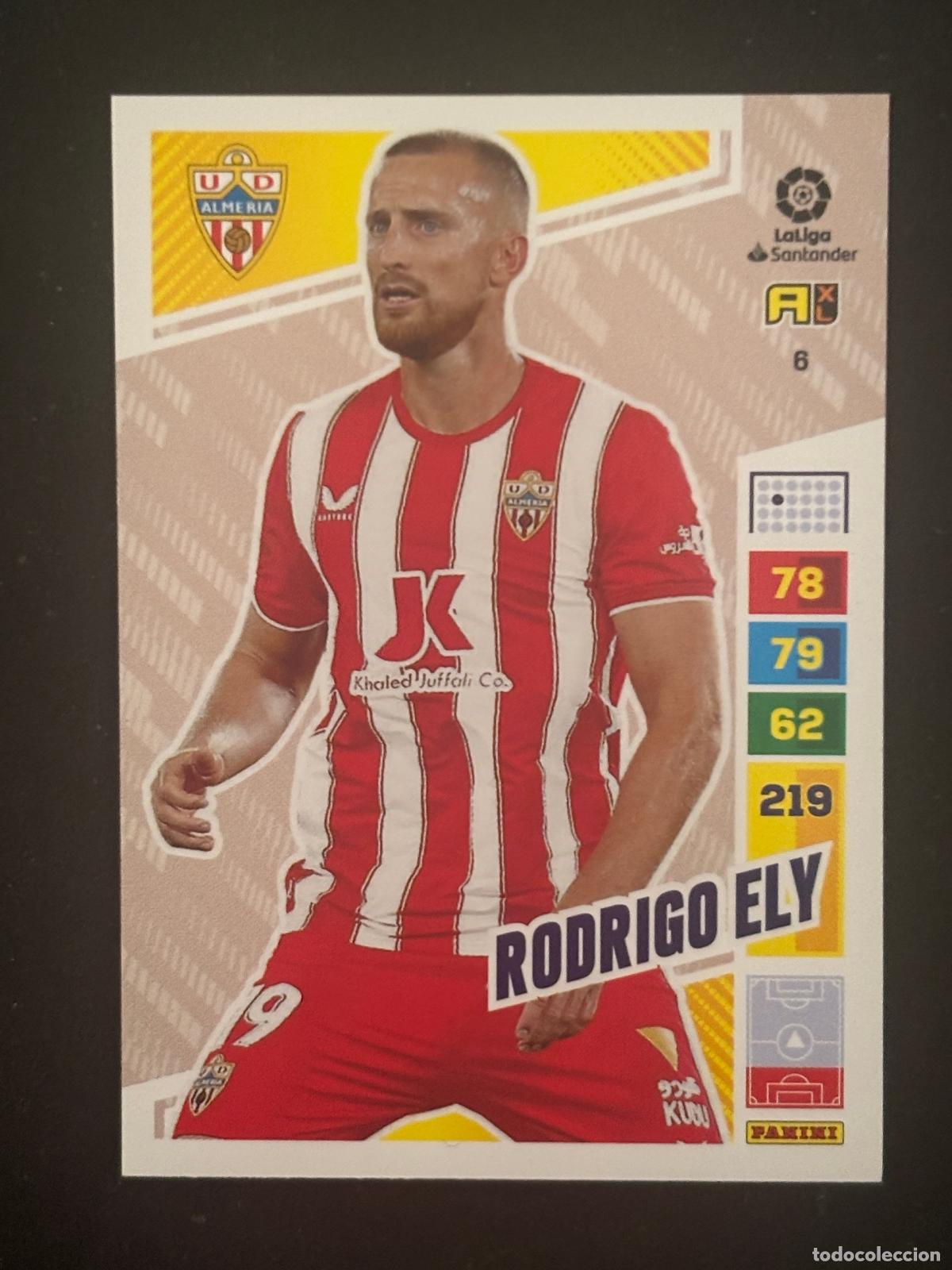 Cromos de Futebol: 6 RODRIGO ELY ALMERIA ADRENALYN XL LALIGA SANTANDER 22-23 2022-2023 PANINI