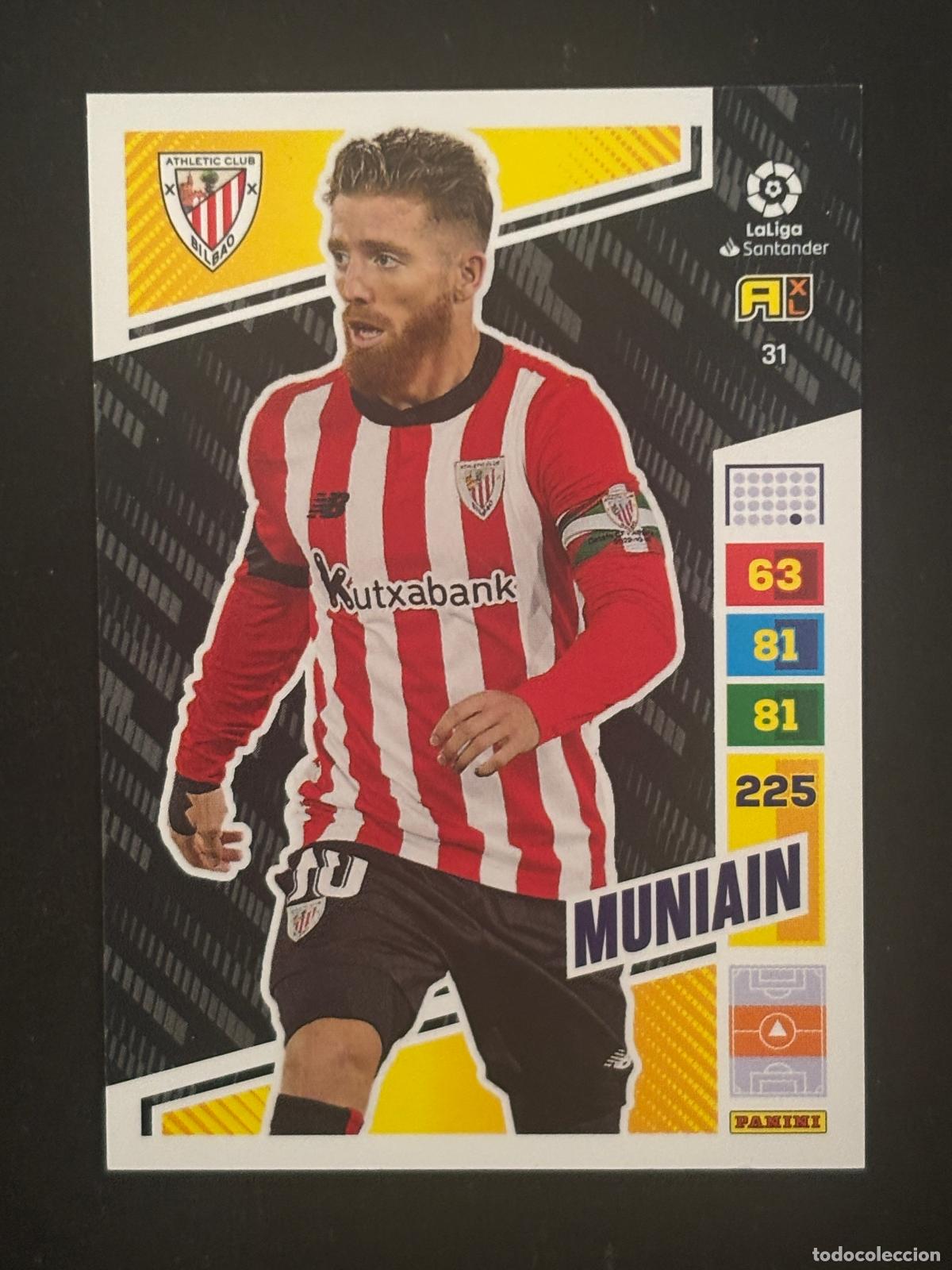 Cromos de Futebol: 31 MUNIAIN AT BILBAO ADRENALYN XL LALIGA SANTANDER 22-23 2022-2023 PANINI