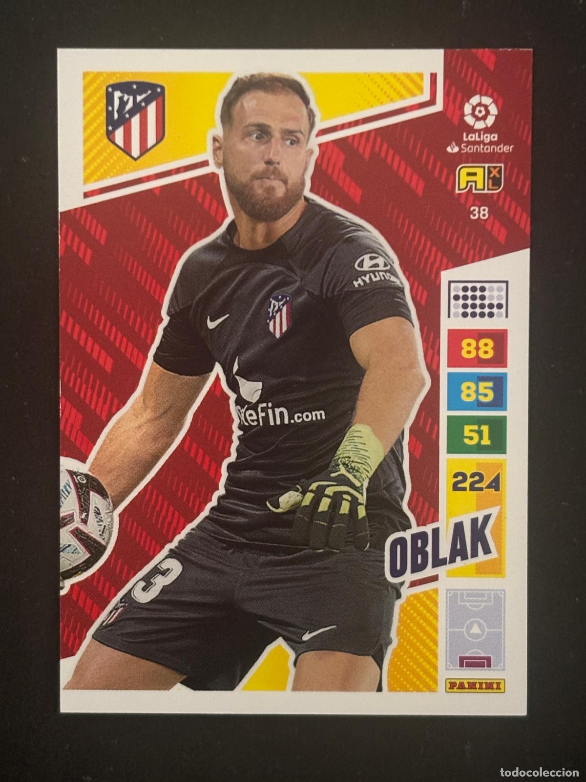 Cromos de Futebol: 38 OBLAK AT MADRID ADRENALYN XL LALIGA SANTANDER 22-23 2022-2023 PANINI