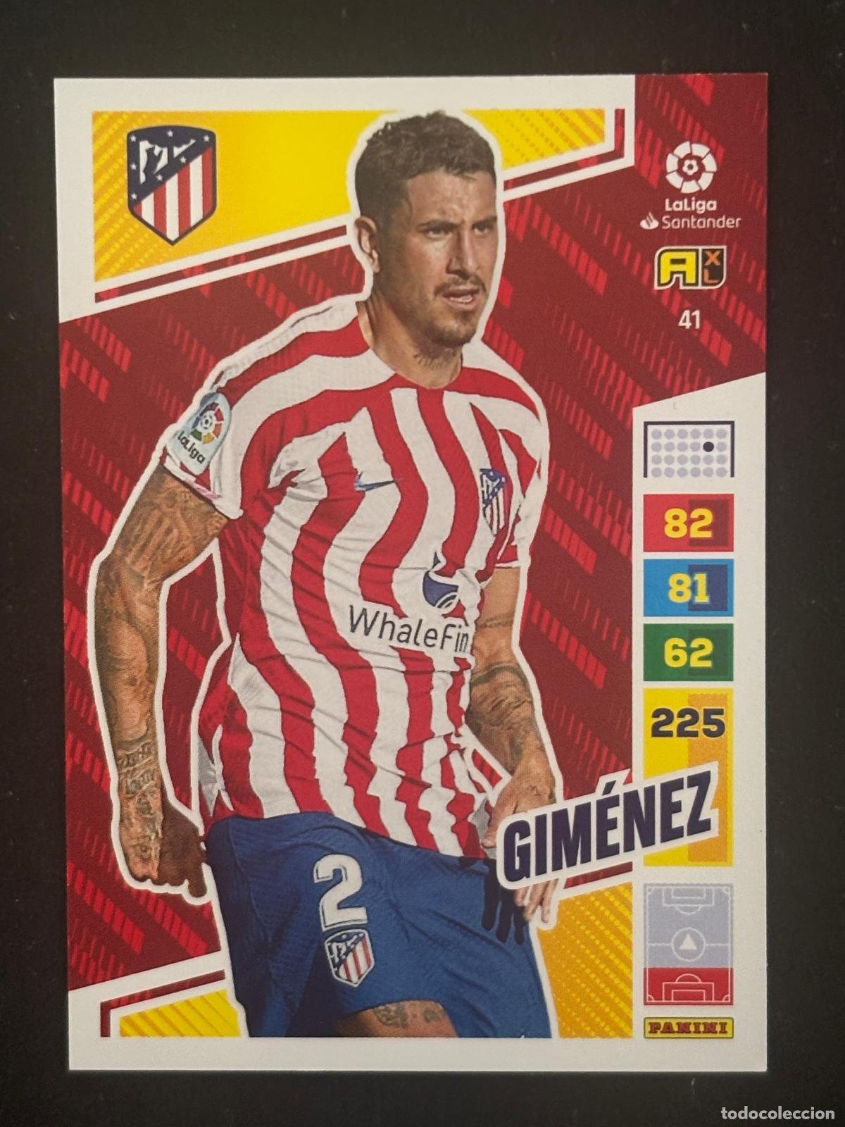 Cromos de Futebol: 41 GIM&Eacute;NEZ AT MADRID ADRENALYN XL LALIGA SANTANDER 22-23 2022-2023 PANINI