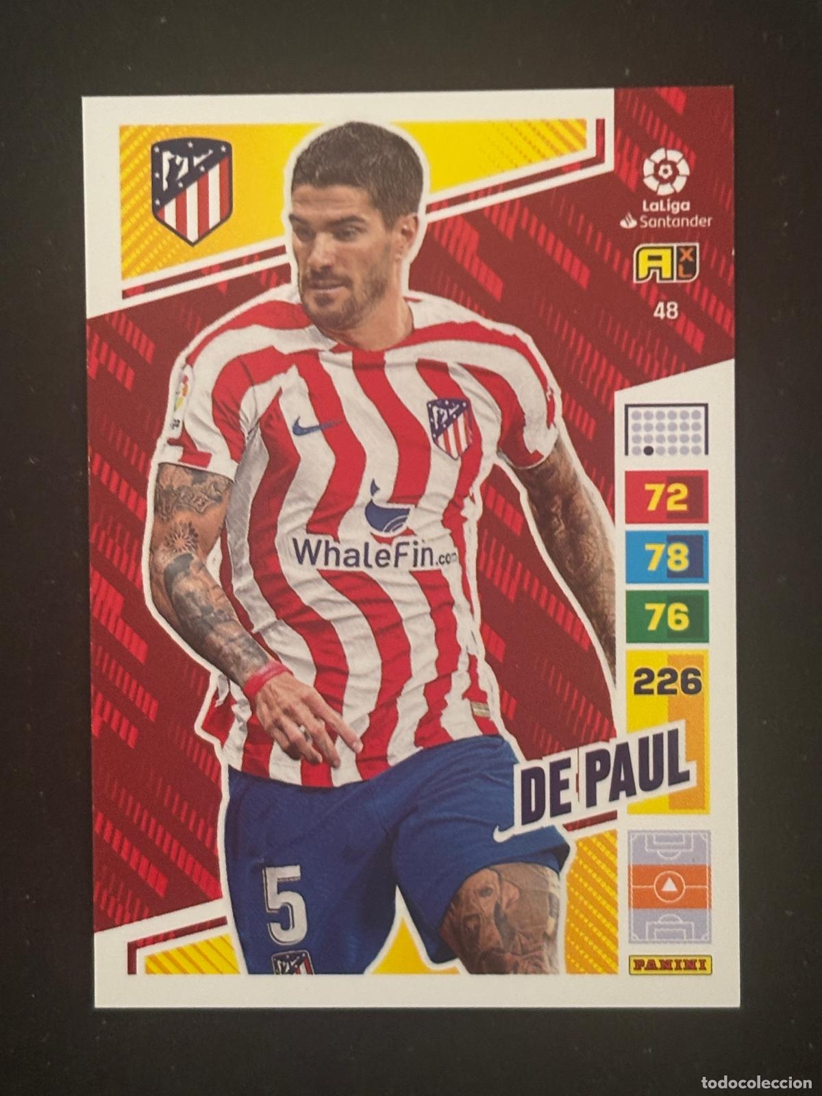Cromos de Futebol: 48 DE PAUL AT MADRID ADRENALYN XL LALIGA SANTANDER 22-23 2022-2023 PANINI