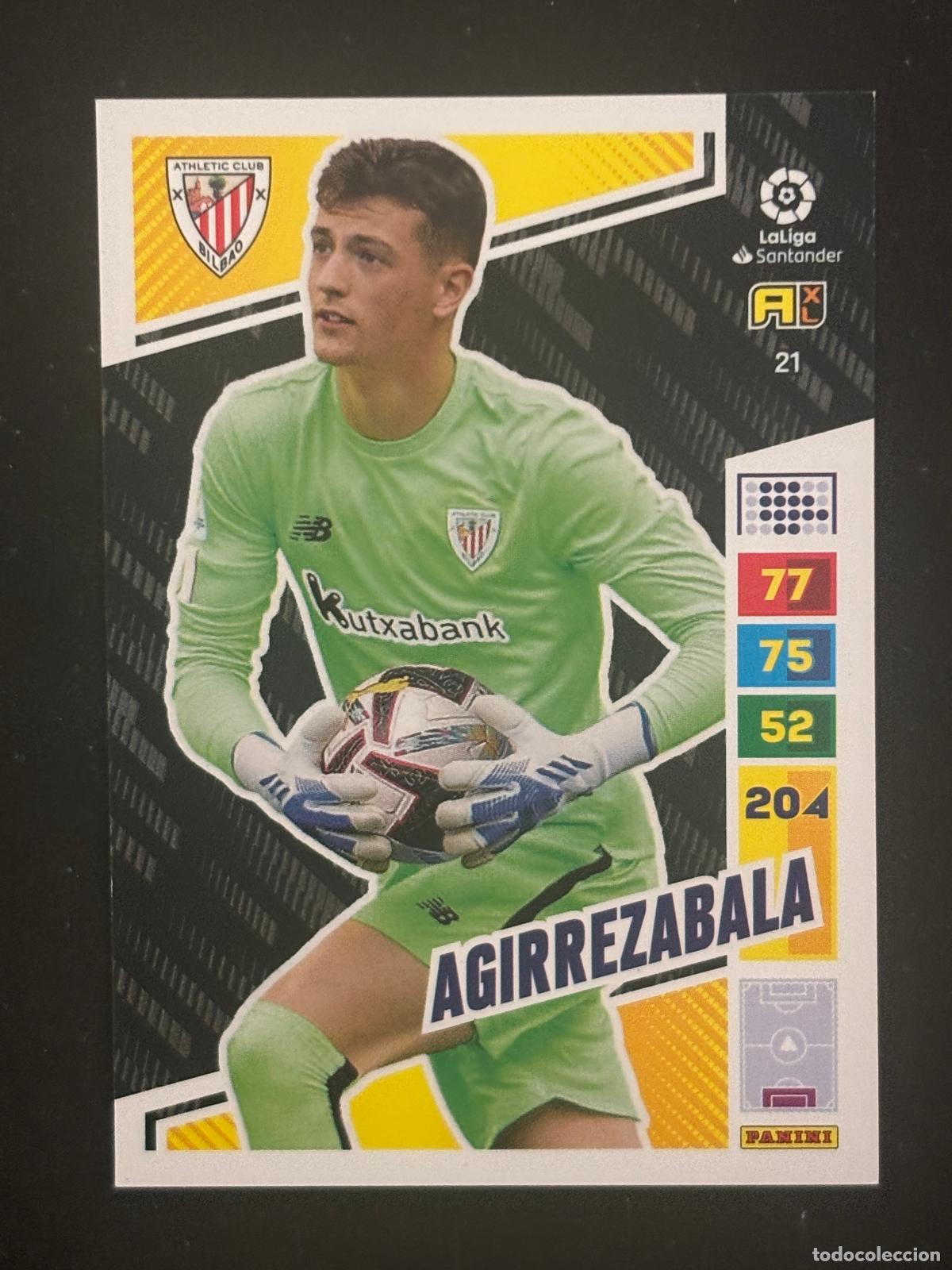 Cromos de Futebol: 21 AGIRREZABALA AT BILBAO ADRENALYN XL LALIGA SANTANDER 22-23 2022-2023 PANINI