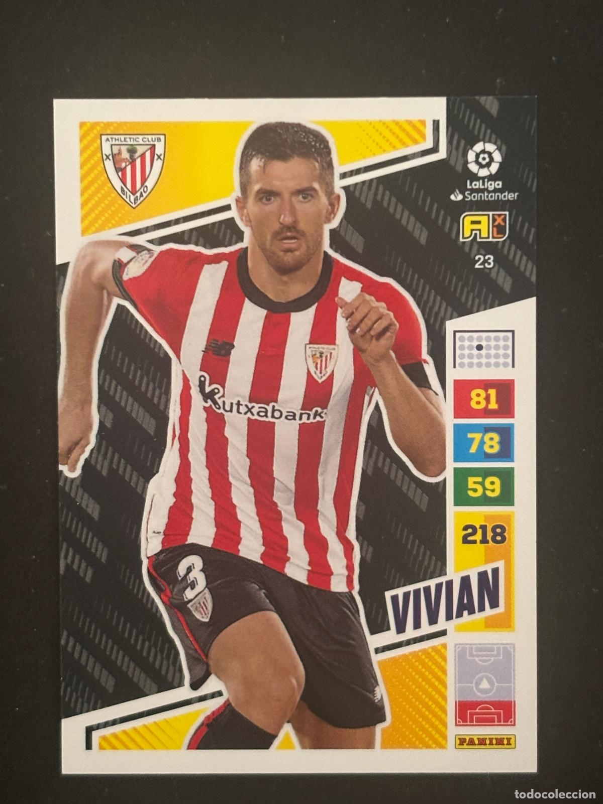 Cromos de Futebol: 23 VIVIAN AT BILBAO ADRENALYN XL LALIGA SANTANDER 22-23 2022-2023 PANINI