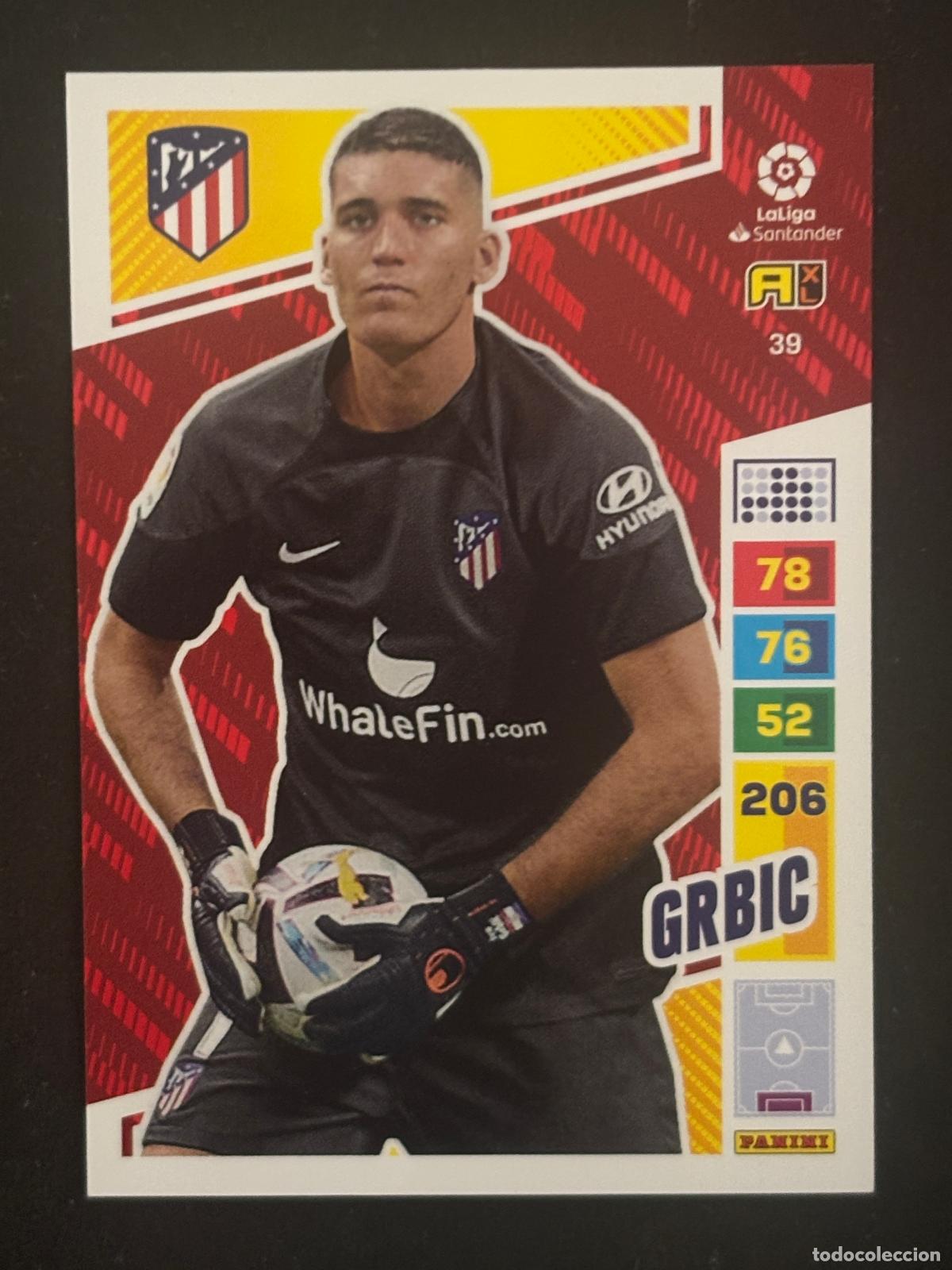 Figurine di Calcio: 39 GRBIC AT MADRID ADRENALYN XL LALIGA SANTANDER 22-23 2022-2023 PANINI