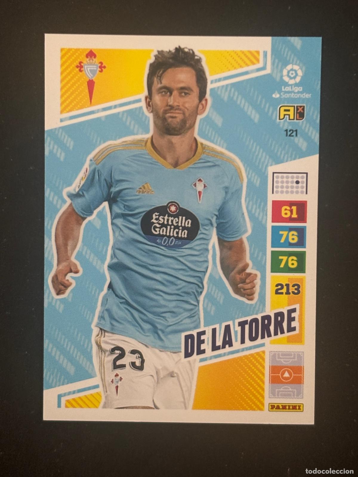 Figurine di Calcio: 121 DE LA TORRE CELTA ADRENALYN XL LALIGA SANTANDER 22-23 2022-2023 PANINI