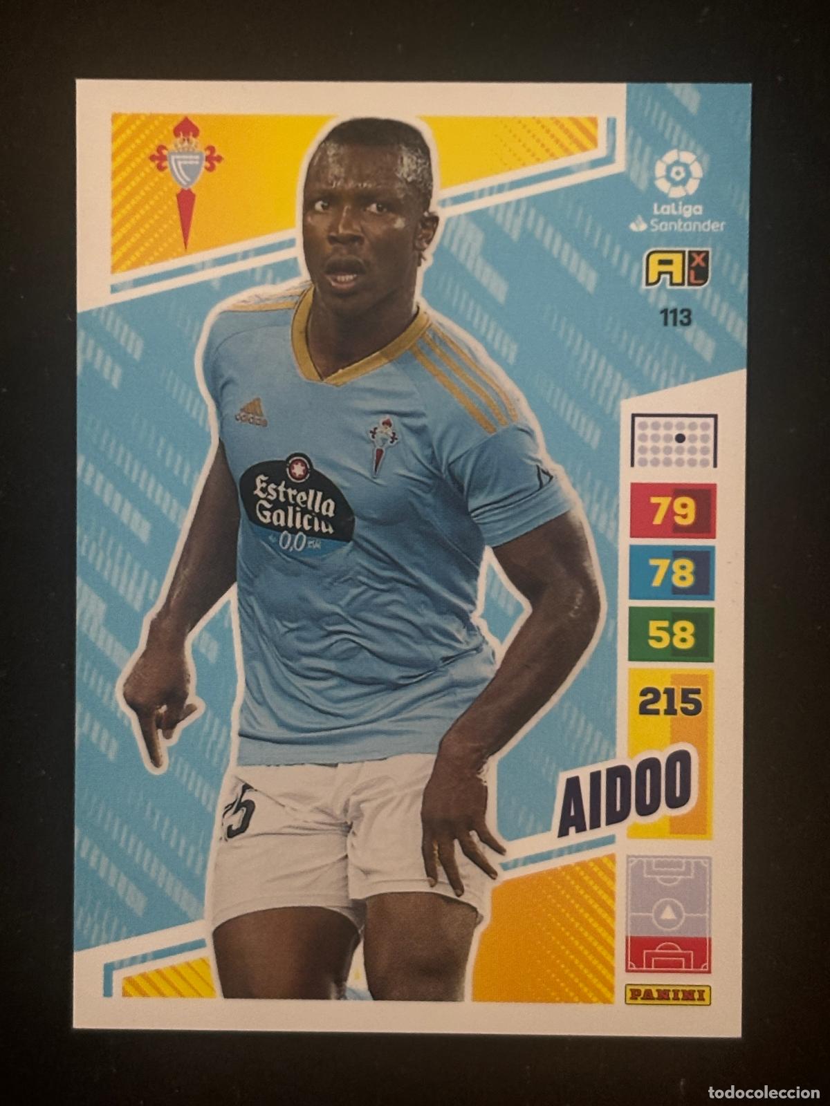 Figurine di Calcio: 113 AIDOO CELTA ADRENALYN XL LALIGA SANTANDER 22-23 2022-2023 PANINI