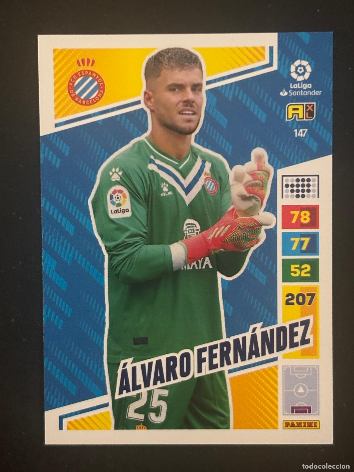 Figurine di Calcio: 147 &Aacute;LVARO FERN&Aacute;NDEZ ESPANYOL ADRENALYN XL LALIGA SANTANDER 22-23 2022-2023 PANINI
