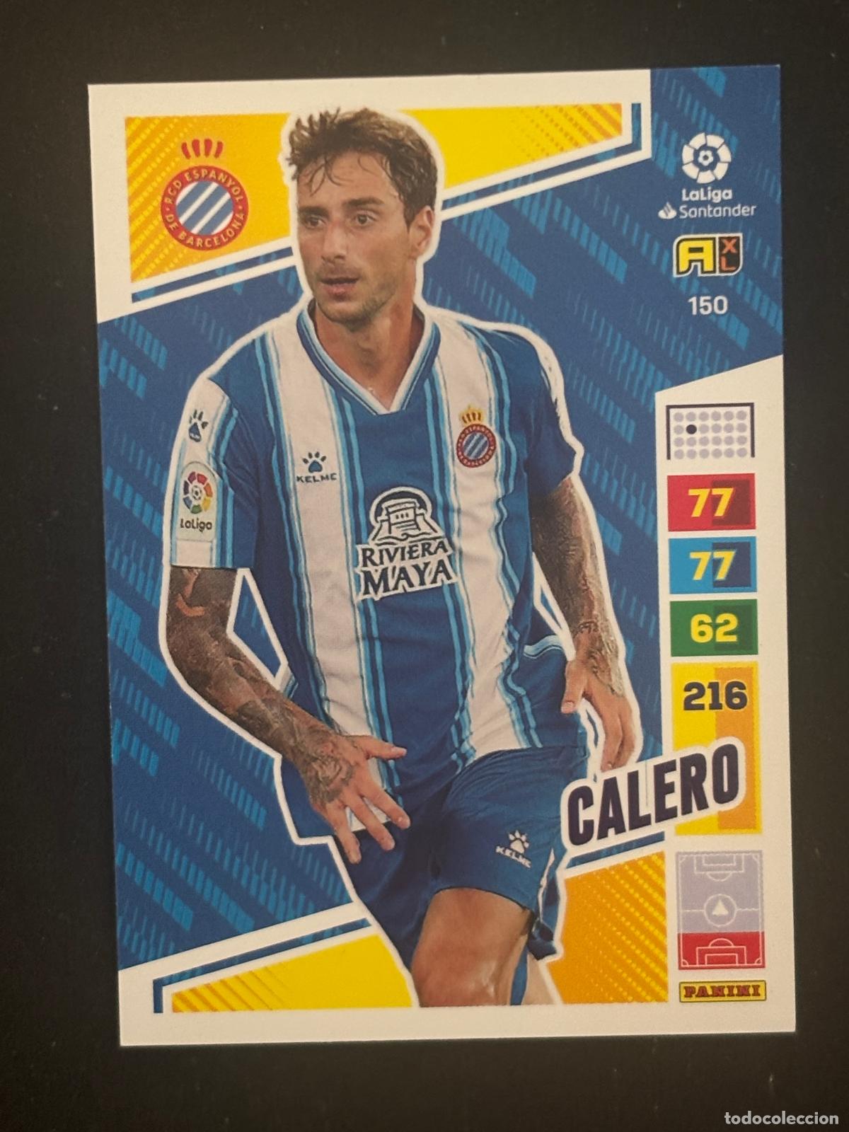 Football Stickers: 150 CALERO ESPANYOL ADRENALYN XL LALIGA SANTANDER 22-23 2022-2023 PANINI